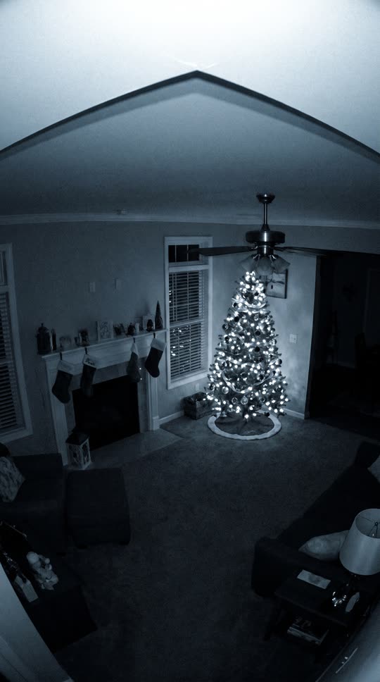 Santa caught on camera · Photo