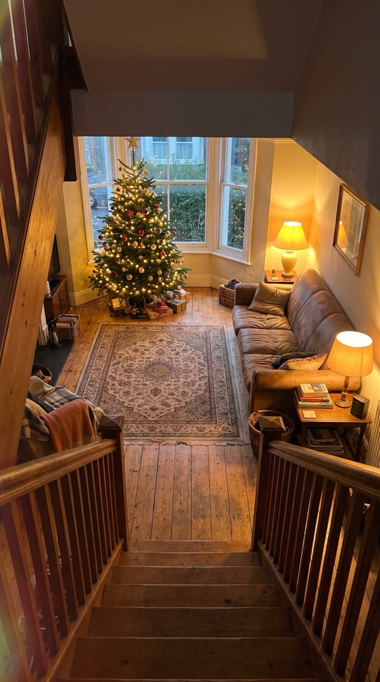 Phone photo from the stairs · Photo